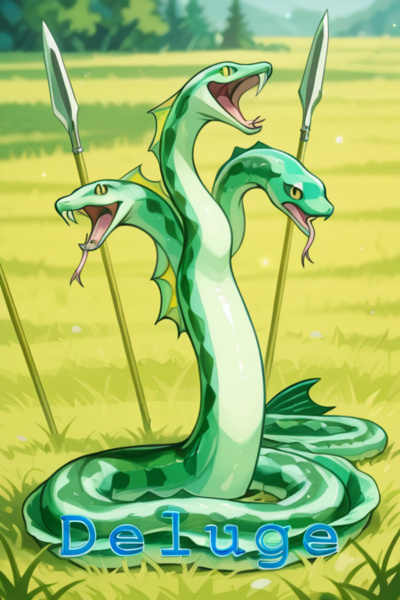 Deluge: hydras can be adventurers too